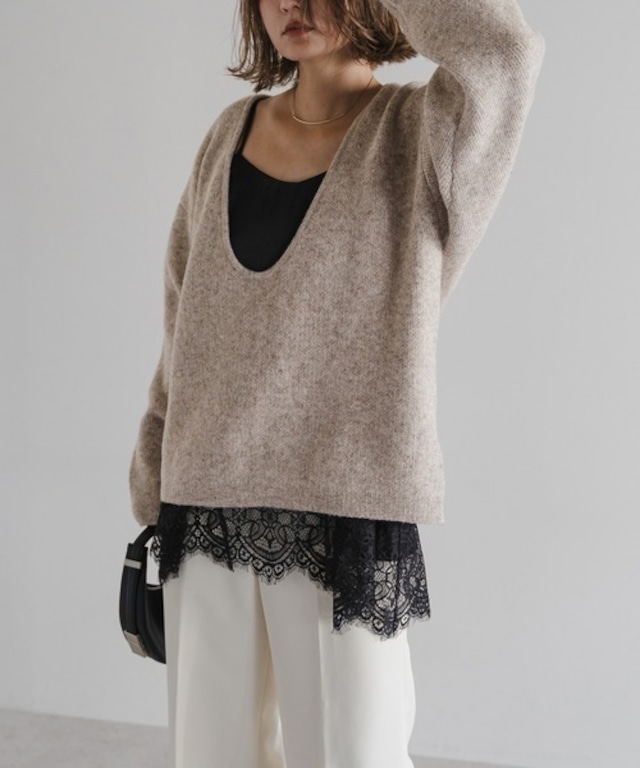 (予約) 微光沢サテンアジャスター付きキャミソール