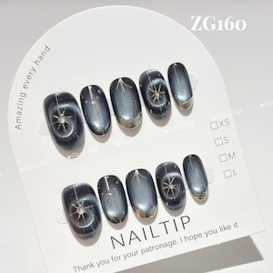 ZG160 ネイルチップ サイズXS/S/M/L Lサイズあり