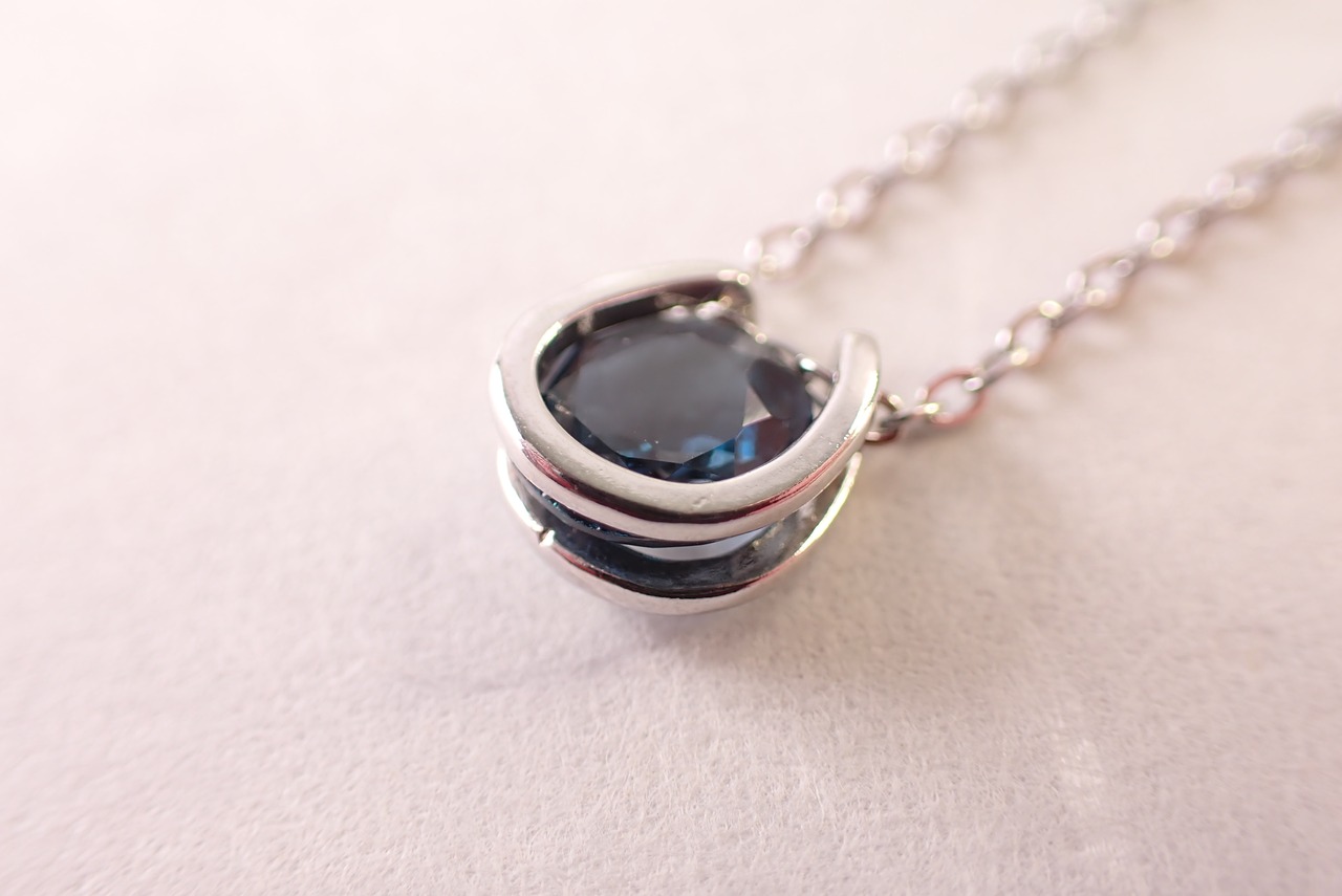 ロンドンブルートパーズネックレス　1.79ct [D12‐185]