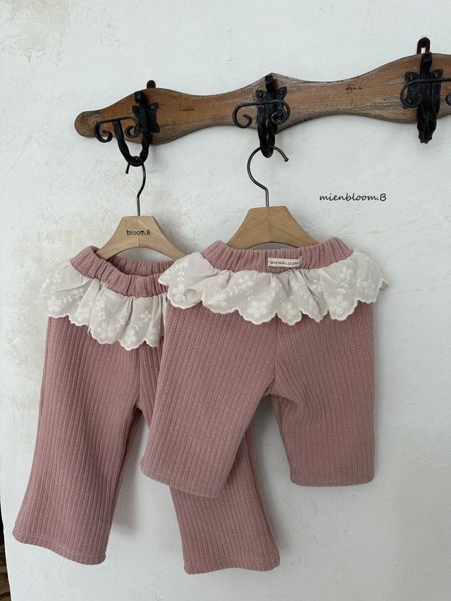 予約⌇mienBloom.b / Bubble Lace Pants (Baby)