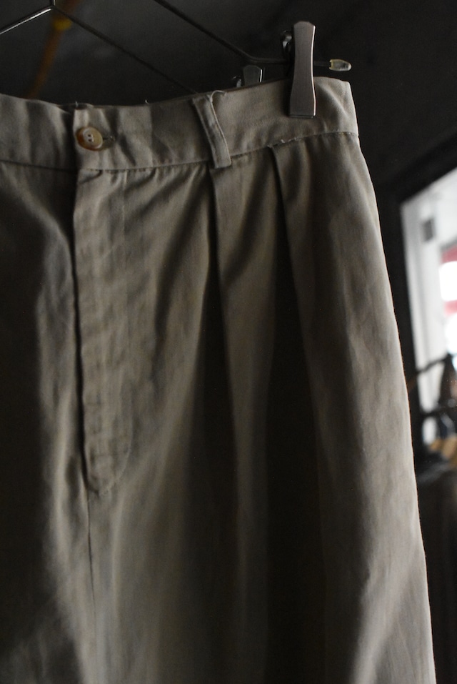 OK/80's "Ralph Lauren" 2tuck chino skirt