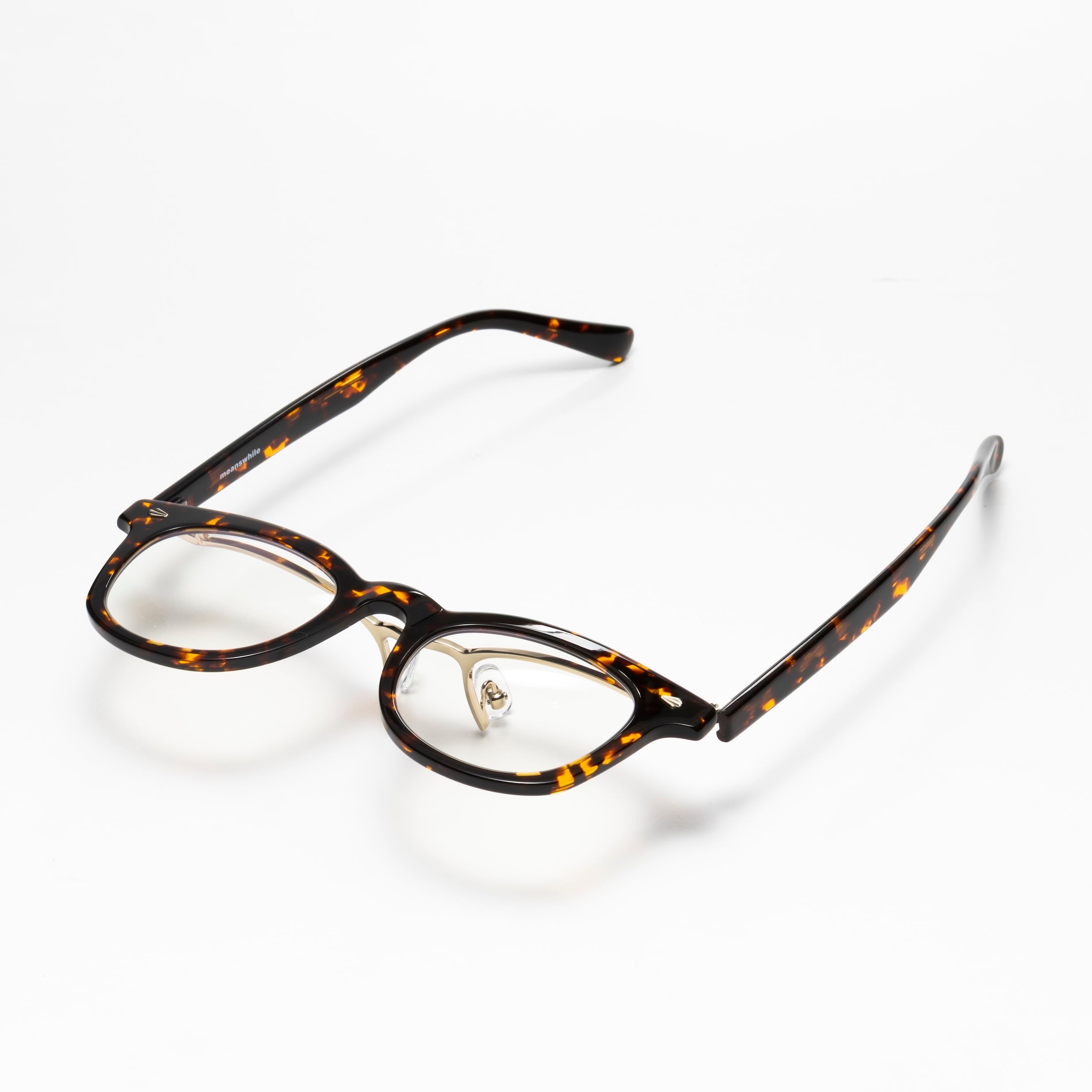 小物 meanswhile Flip-up Transition Glasses meanswhile Flip-up Transition Color Glasses “Neutral Color” Type1