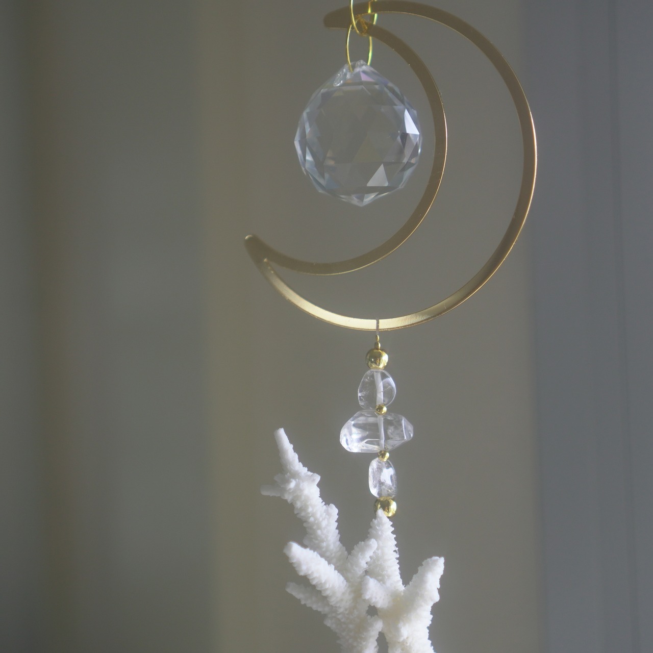 海の光のヒンメリ - S - ✧ 9 Moon / Ocean Origin Light