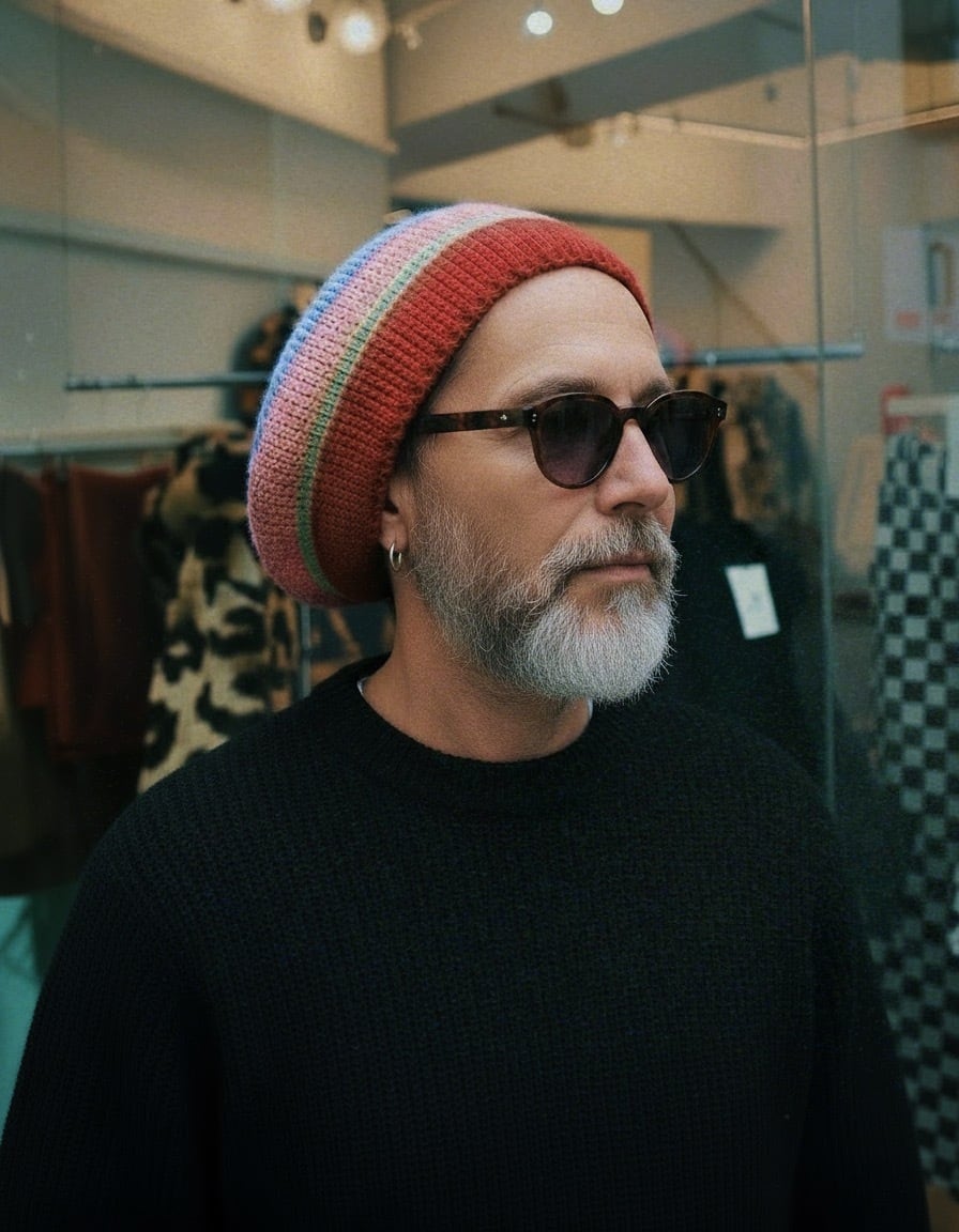 【ECO SAMPLE】Winter Knit TAM/Rainbow