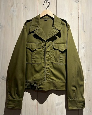 【a.k.a.C.a.k.a vintage】Battledress Motif Vintage Loose Short Jacket