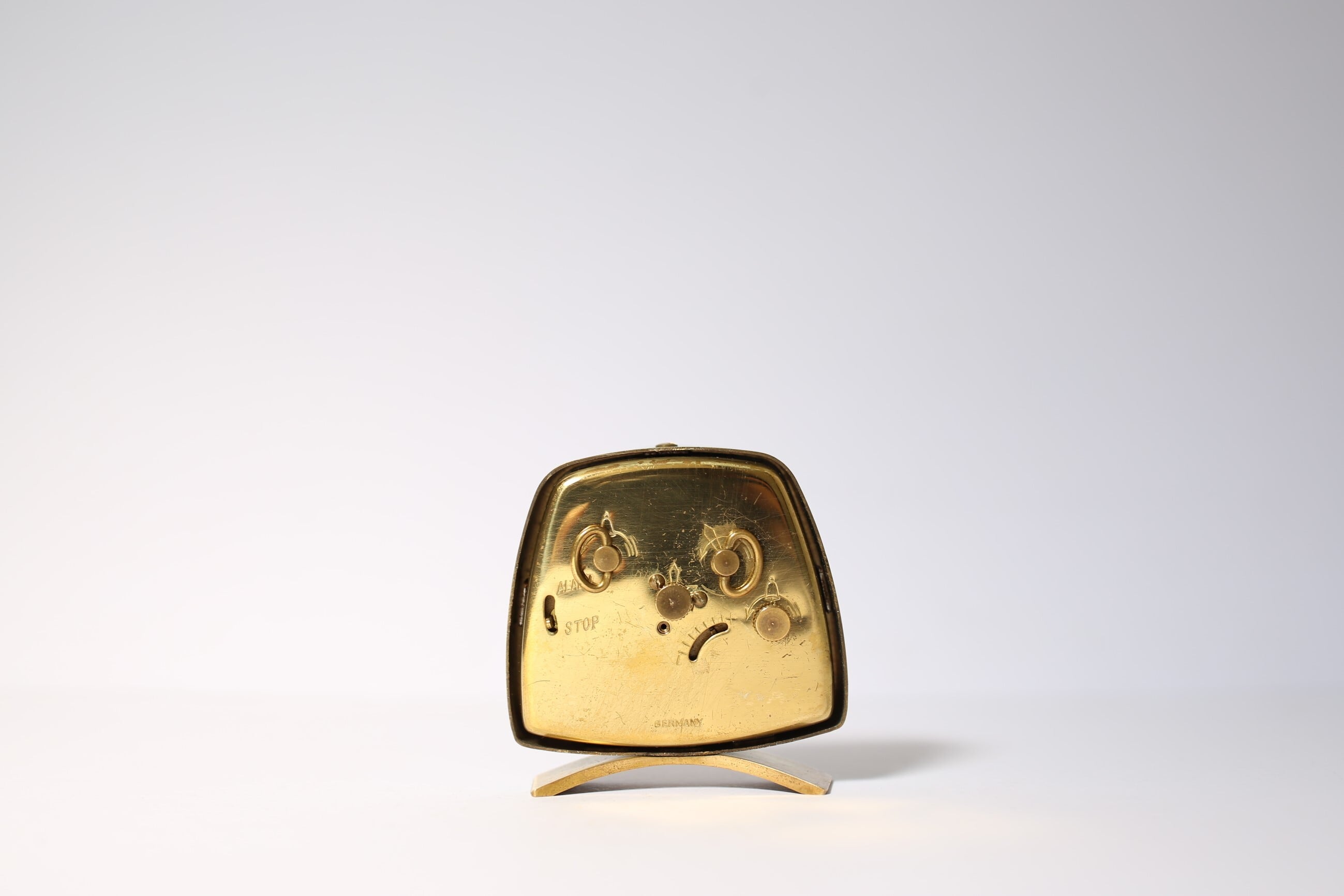 フランス　アンティーク　真鍮目覚まし フランス アンティーク ヴィンテージ JAZ 目覚まし時計 『LEBIC