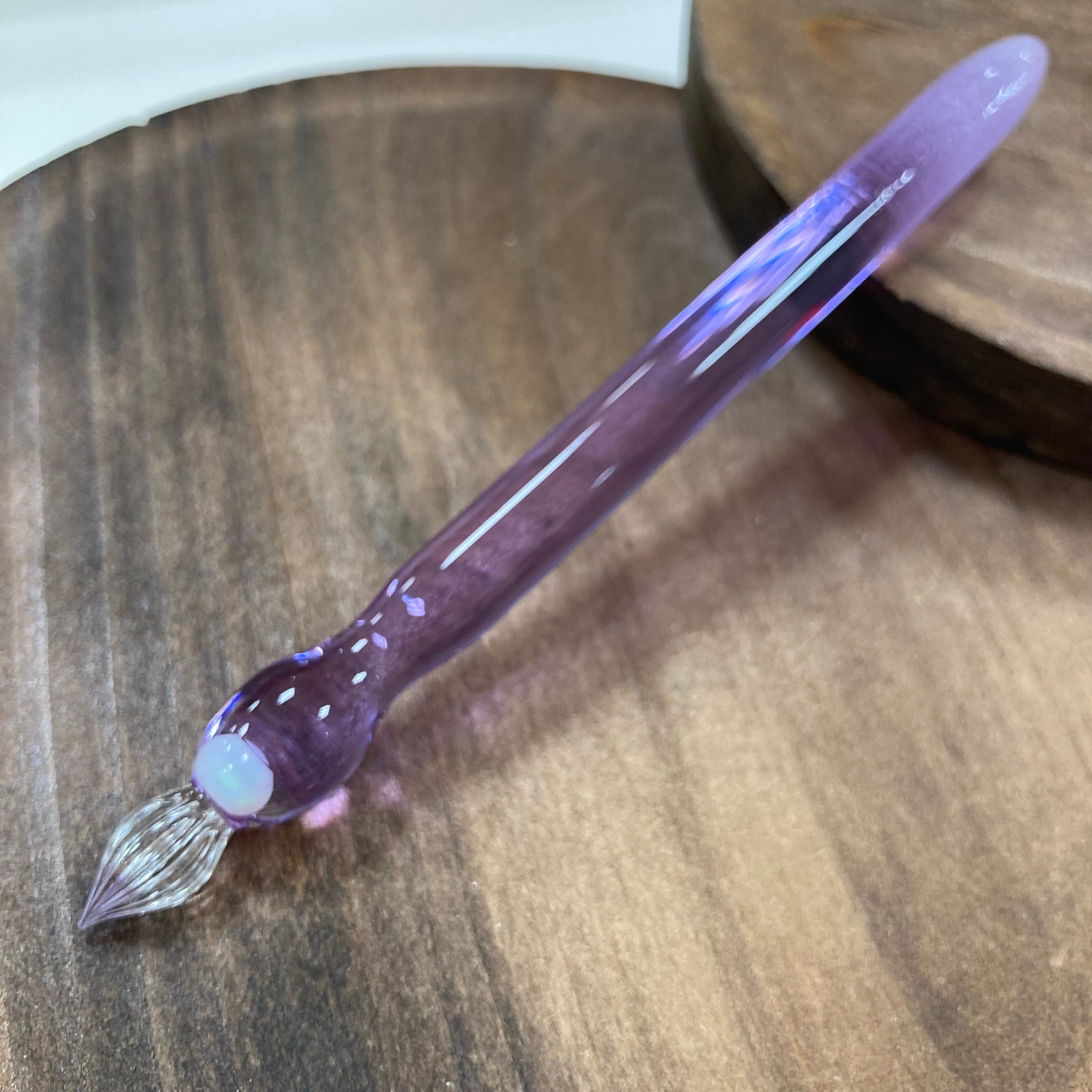 Glass studio Hand】ガラスペン 霞(パープル) | 伊東文具店 Glass studio Hand】ガラスペン 霞(パープル) | 伊東文具店