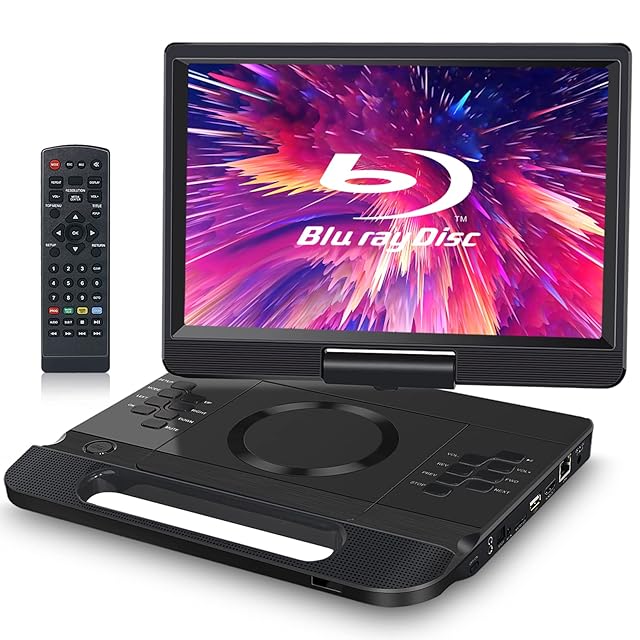 CHL GPBD-1330HW ポータブルブルーレイプレーヤー、13インチ大画面