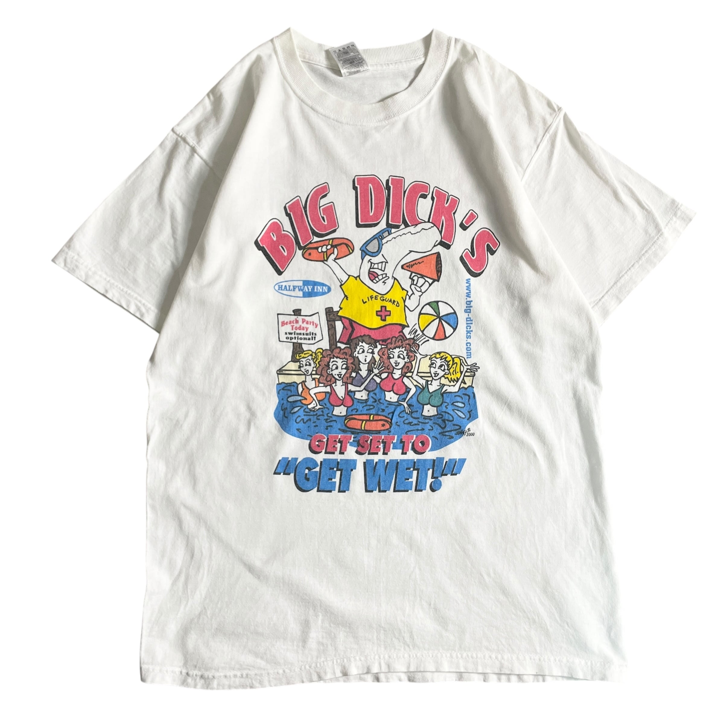 90s USA製 BIG DICKS ジョーク vintage T-shirt