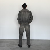 INTÉRIM / SHABBY VINTAGE "2ND" SHUTTLE DENIM SIDE PANEL JACKETスタイル