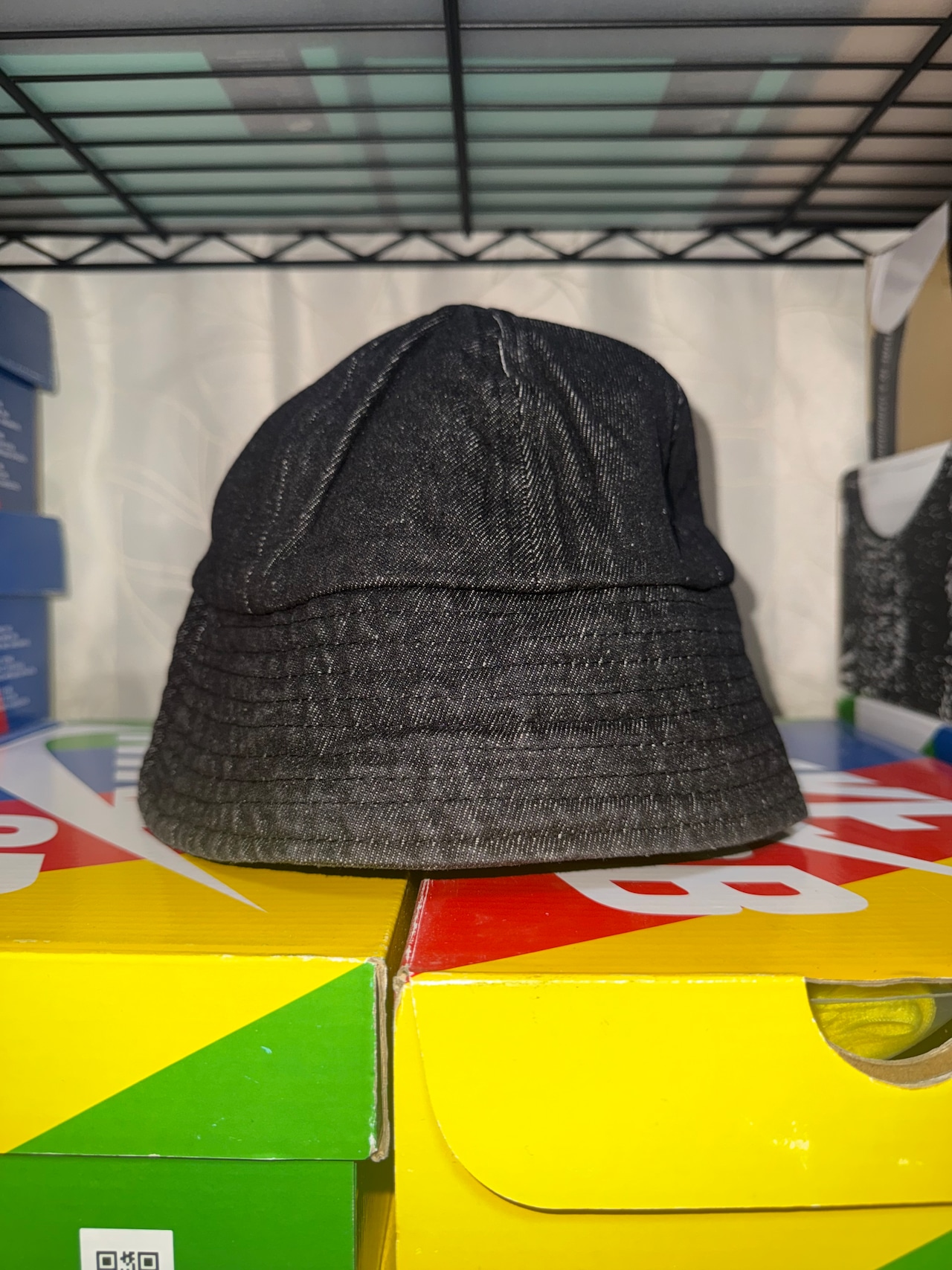 【SAMPLE】A.D.D.I.C.T Denim Ball Hat Black 【Free】