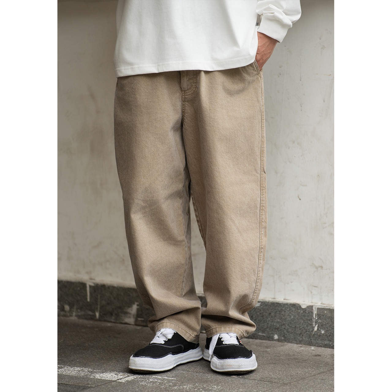 Batterup Soft Fade Wide Tapered Pants/ソフトフェードワイドテーパードパンツ