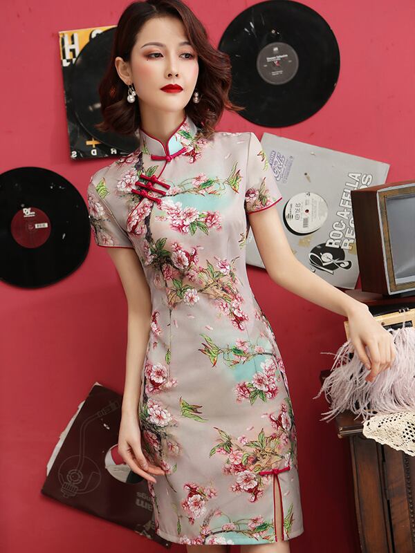 チャイナドレス ワンピース ドレス チャイナ風服 中華服