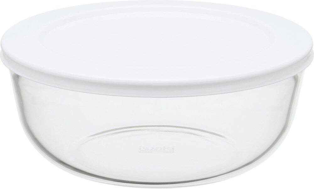 【数量限り】iwaki(イワキ) 耐熱ガラス 保存容器 L 1.3L パックぼうる KBC4160-W1