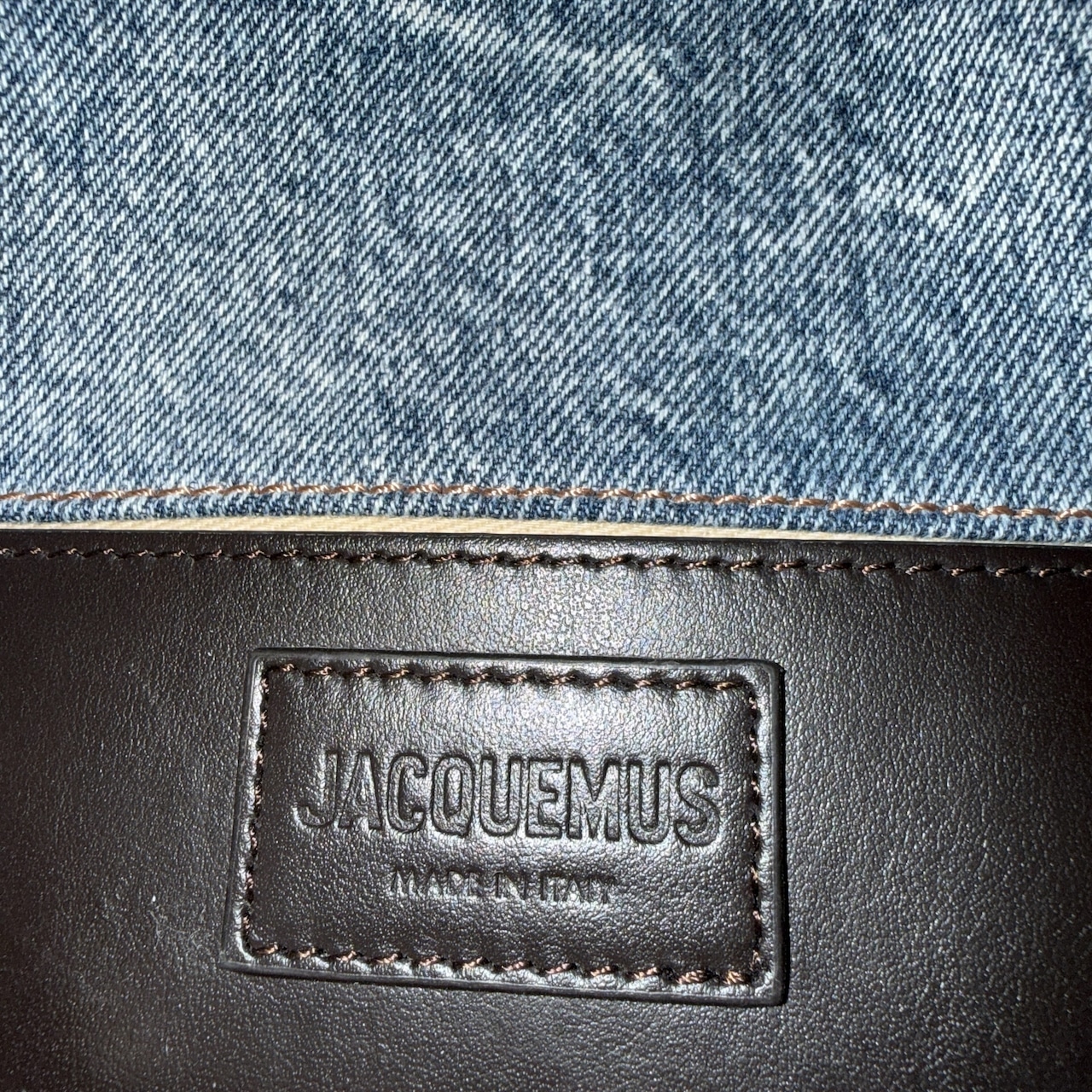 【JACQUEMUS】ジャックムス "LE BAMBIMOU DENIM" ショルダーバッグ