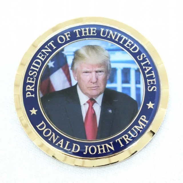 ドナルド・トランプ 第45代アメリカ合衆国大統領就任記念メダル 