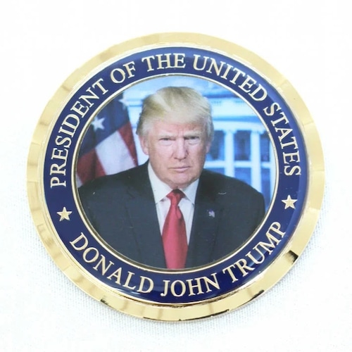 ドナルド・トランプ 第45代アメリカ合衆国大統領就任記念メダル 「燦吉 さんきち SANKICHI」