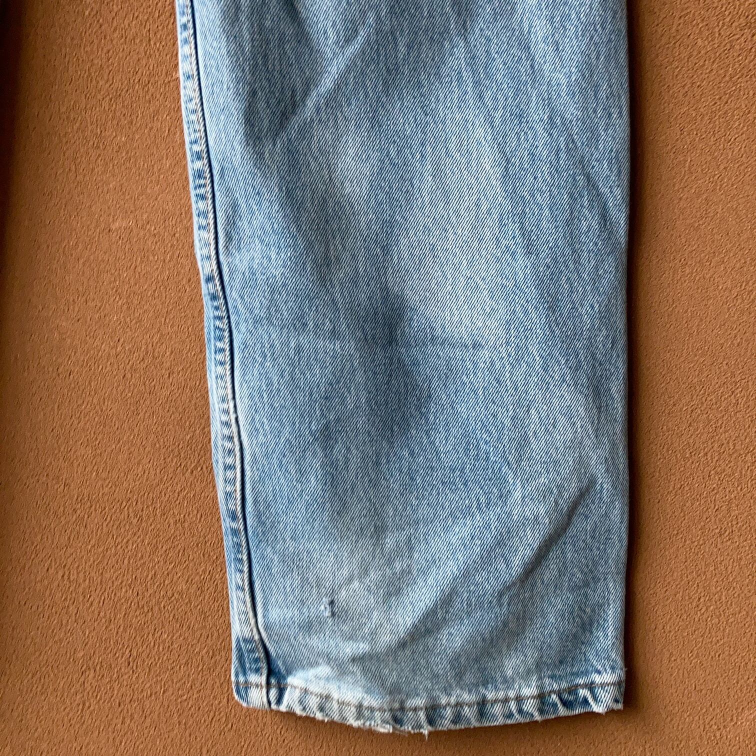 90's USA製 Levi's 501 ストレートデニムパンツ 色落ち W35 90's USA製 Levi's 501 ストレートデニムパンツ 色落ち W35