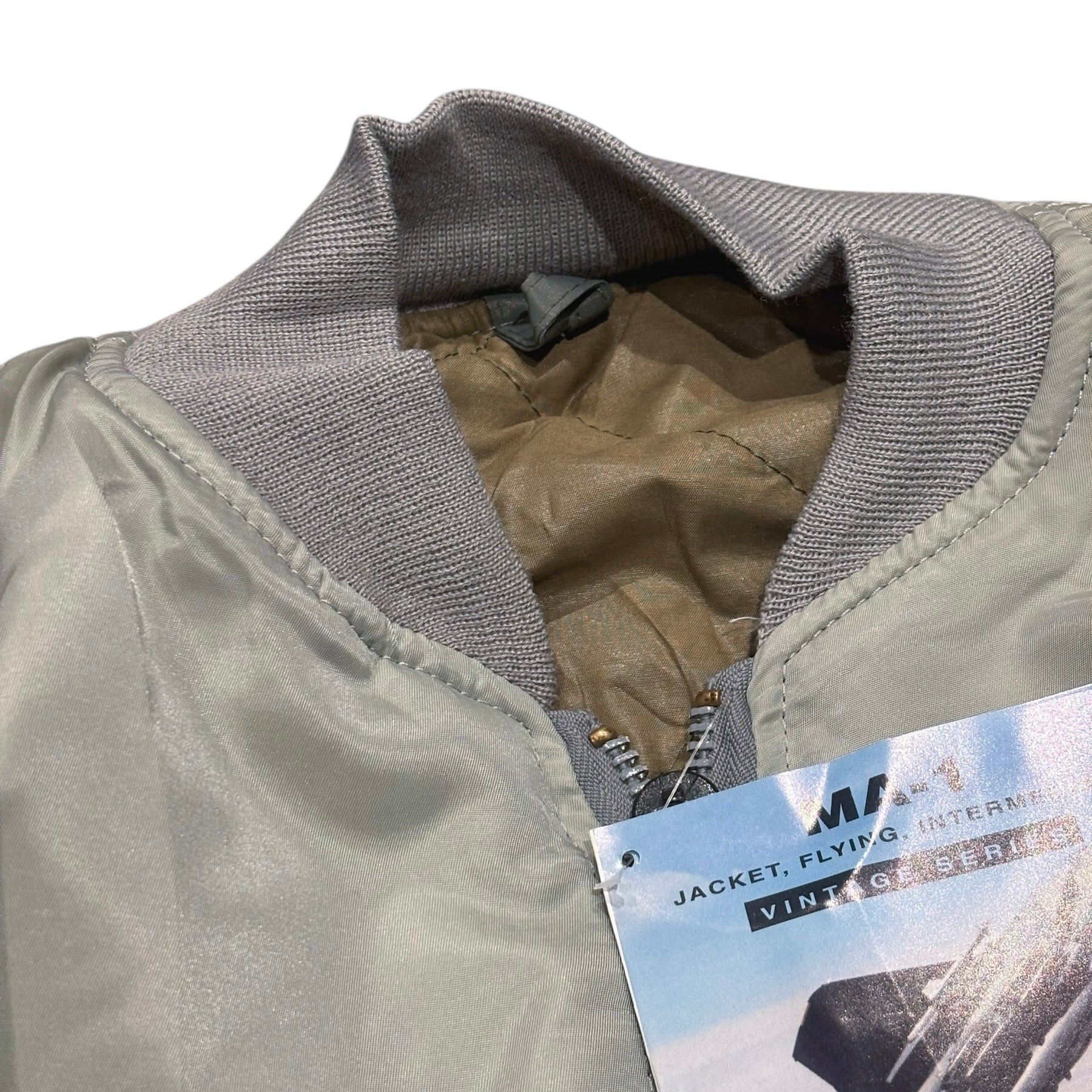 DEADSTOCK 90's CONCORD made by Alpha Industries MA-1 Flight Jacket