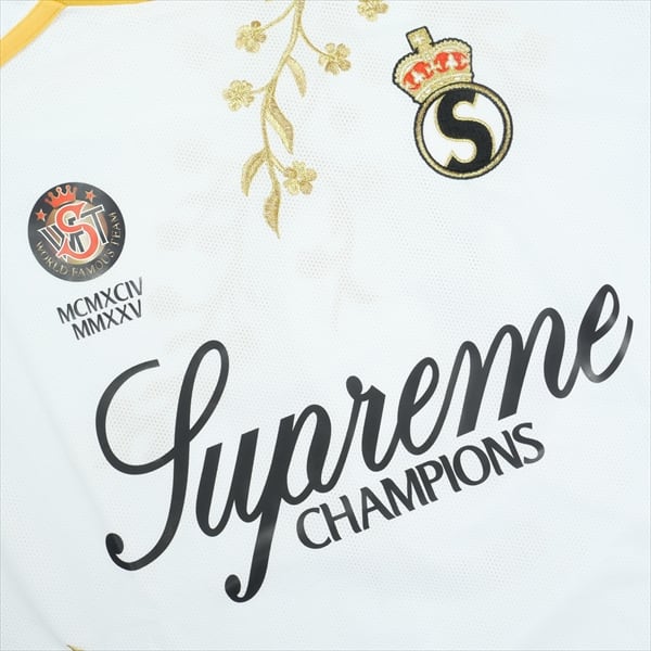 未使用級✨タグ✨シュプリーム 25FW Floral Soccer Jersey Supreme
