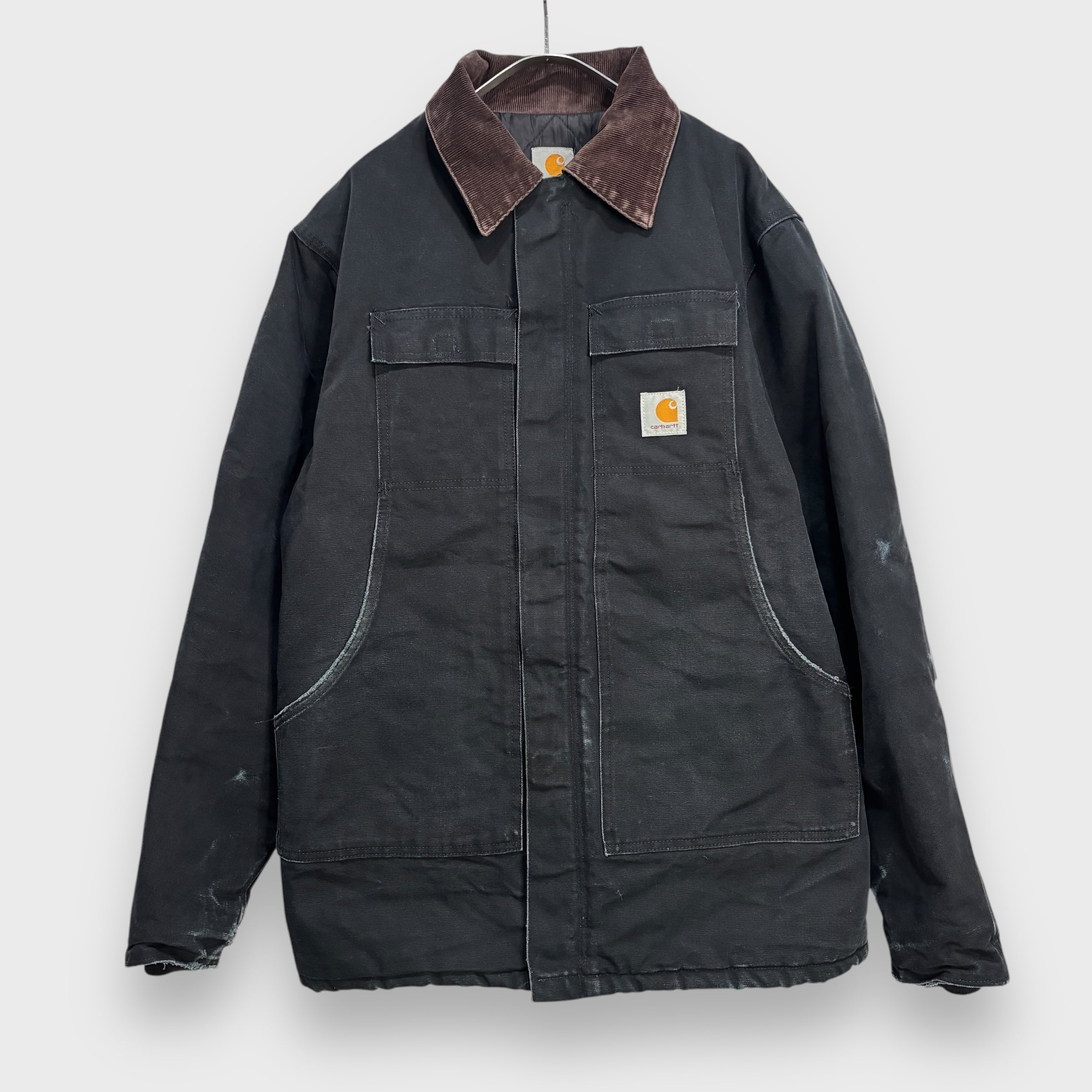 Carhartt トラディショナルコート ダックジャケット 黒 M〜L相当 Carhartt トラディショナルコート ダックジャケット 黒 M〜L相当