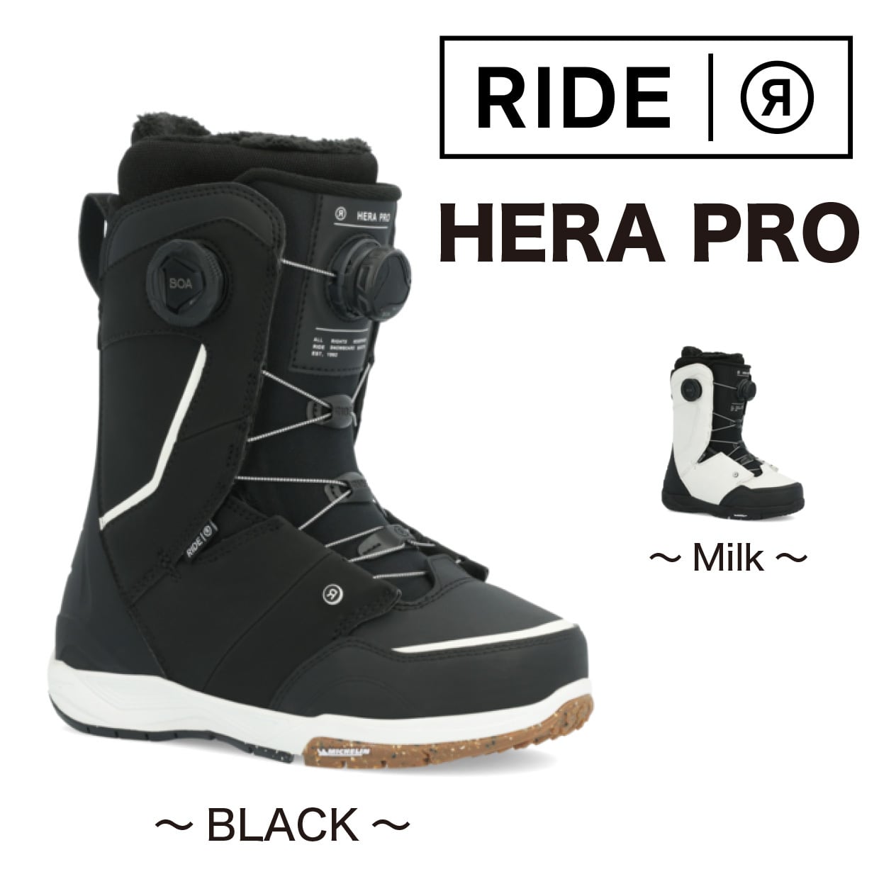 23-24年モデル RIDE .『 HERA PRO 』. ライド . ヘラプロ . カービング  