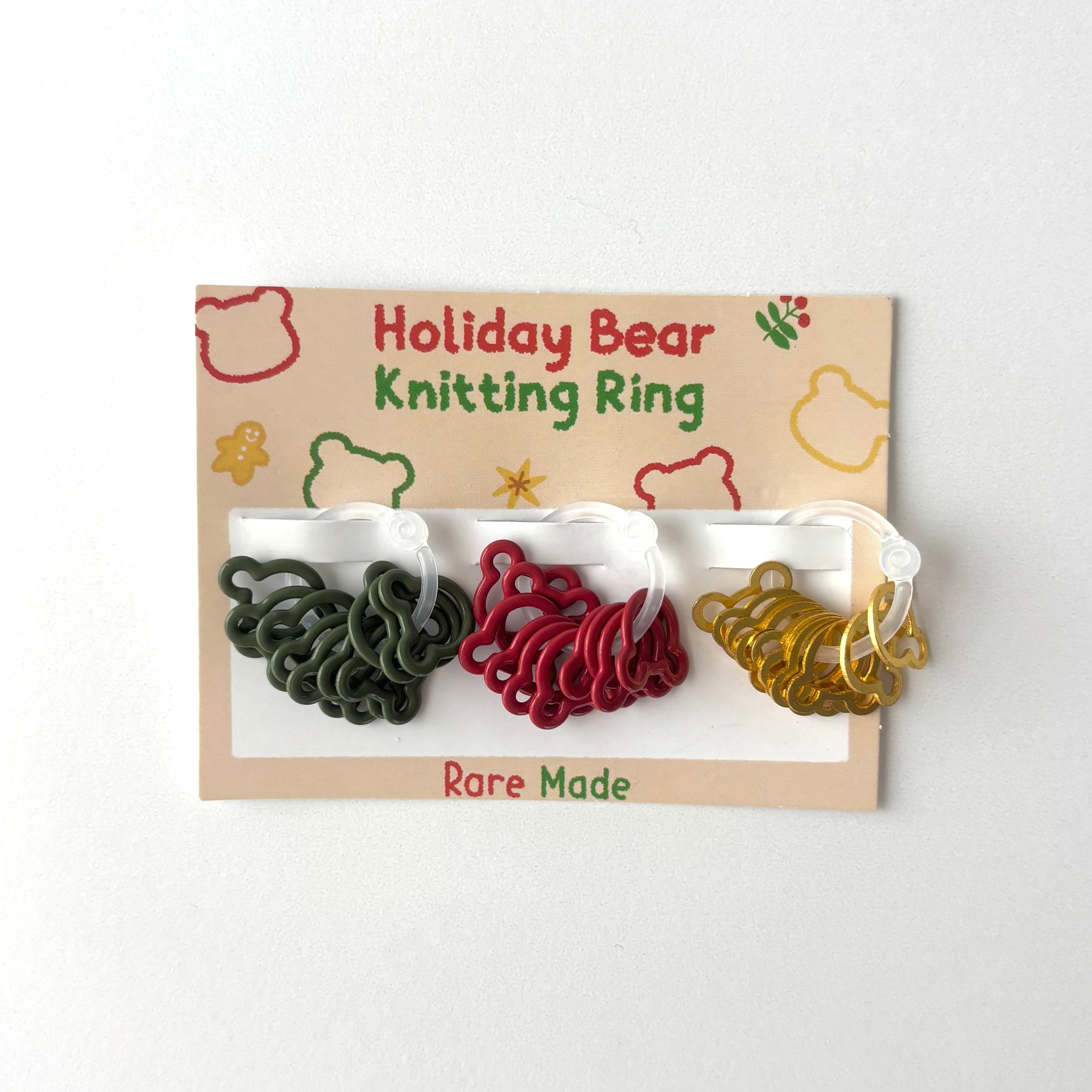 棒針編み用　目印リング