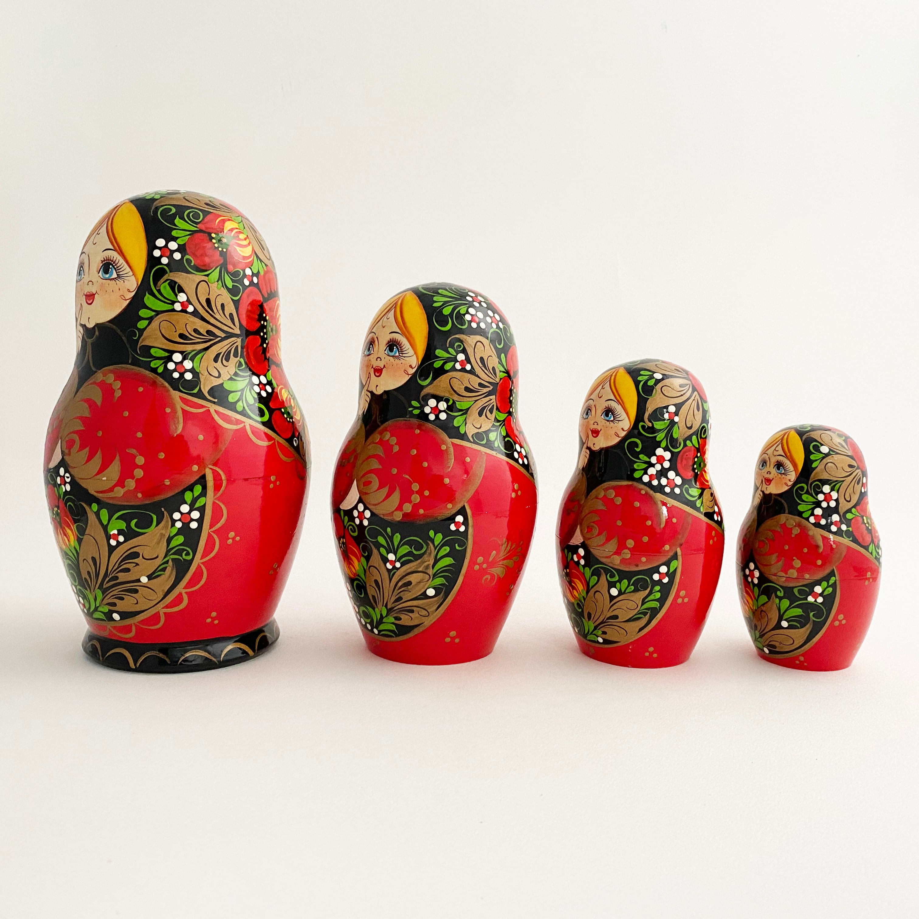 キーロフ産マトリョーシカ/もの想い10個組
