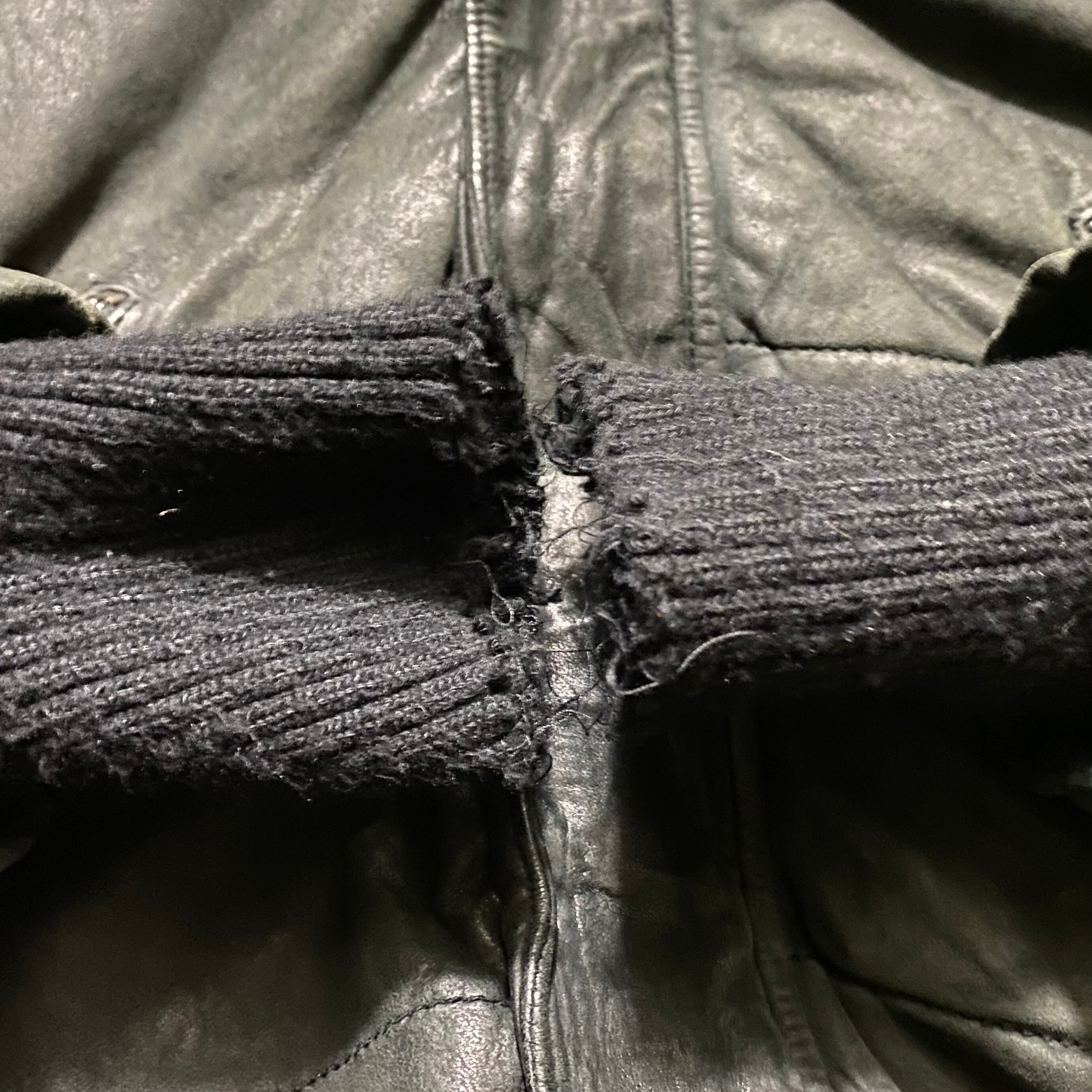 GIORGIO BRATO padding leather riders jacket | NOIR ONLINE