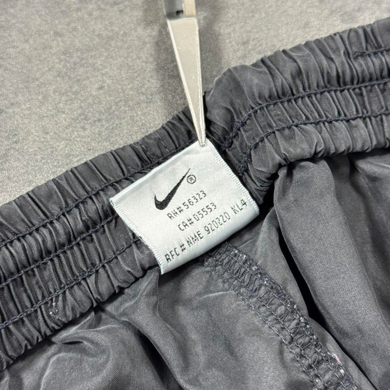 90s NIKE nylon track pants black XL 古着 - 13