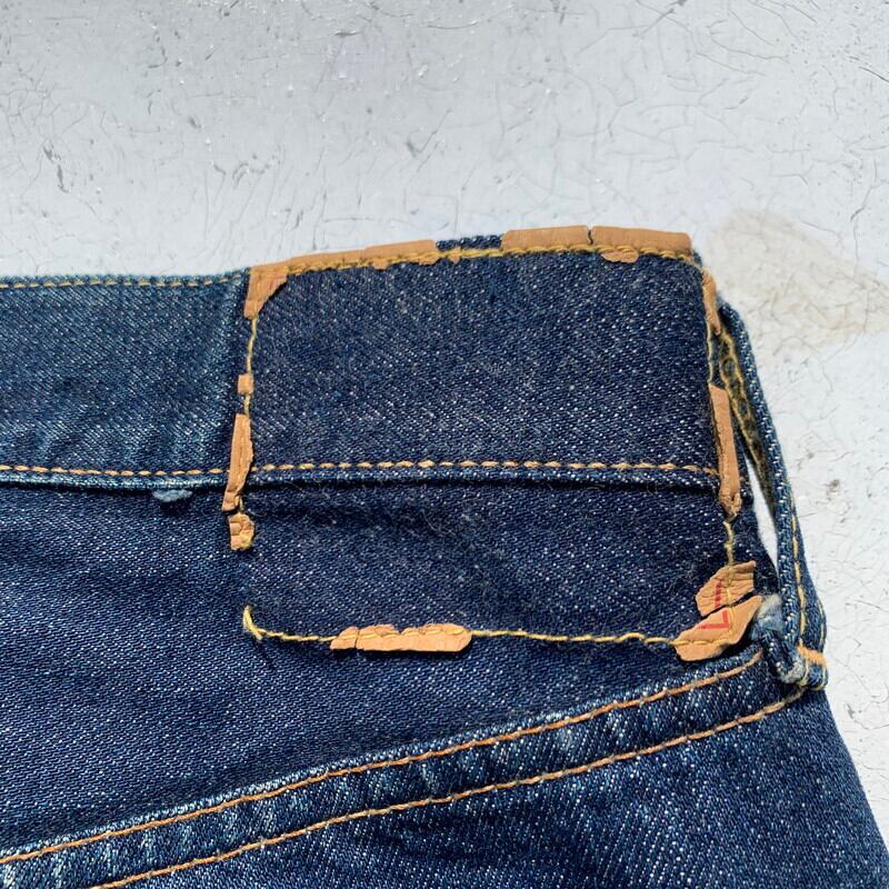 Levi's / リーバイス | 1960s～ VINTAGE ヴィンテージ 501 初期 BIG E 不均等V USA製 刻印W 足長R 紙パッチ Vステッチ 5P セルビッチ デニムパンツ | 30 | インディゴ | メンズ