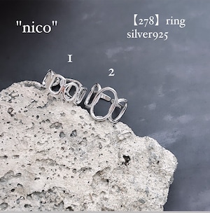 【278】ring_silver925