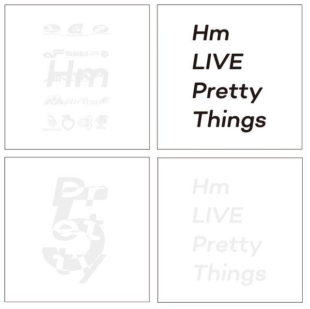 【7inch vinyl 3枚組】立花ハジメ Hm「Hm Live Pretty Things」【特典ステッカー付】