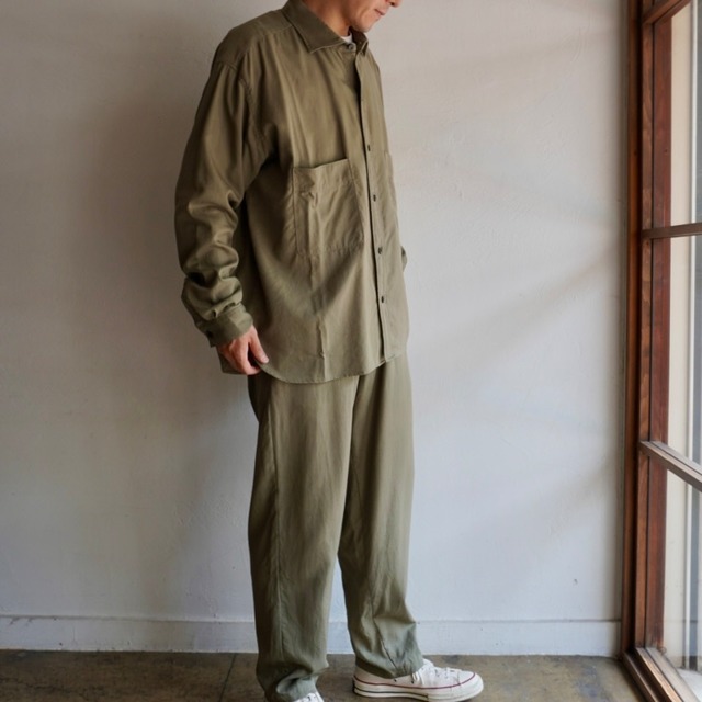 Over easy shirt khaki-beige