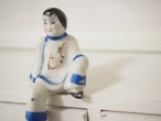 座るチャイナボーイ　オキュパイド・ジャパン（剥がれあり） 画像4