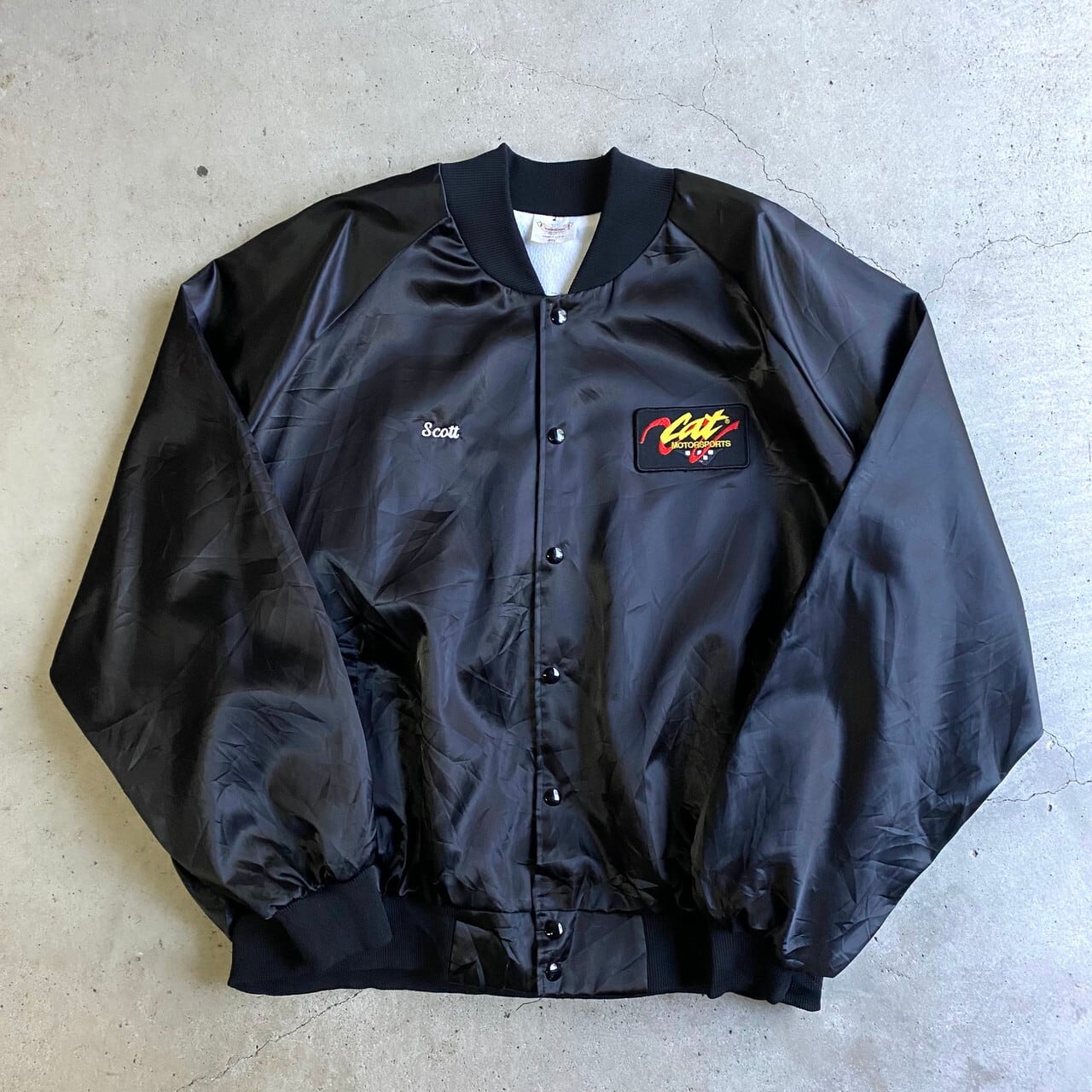 超ビッグサイズ 90年代 USA製 ConEX CAT レーシング チームバックロゴ
