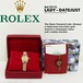 【安!】【ギャラ付&腕周り17cm】ロレックス:レディデイトジャスト/SS×K18コンビ/Ref.79173型/ROLEX LADY-DATEJUST YELLOW ROLESOR