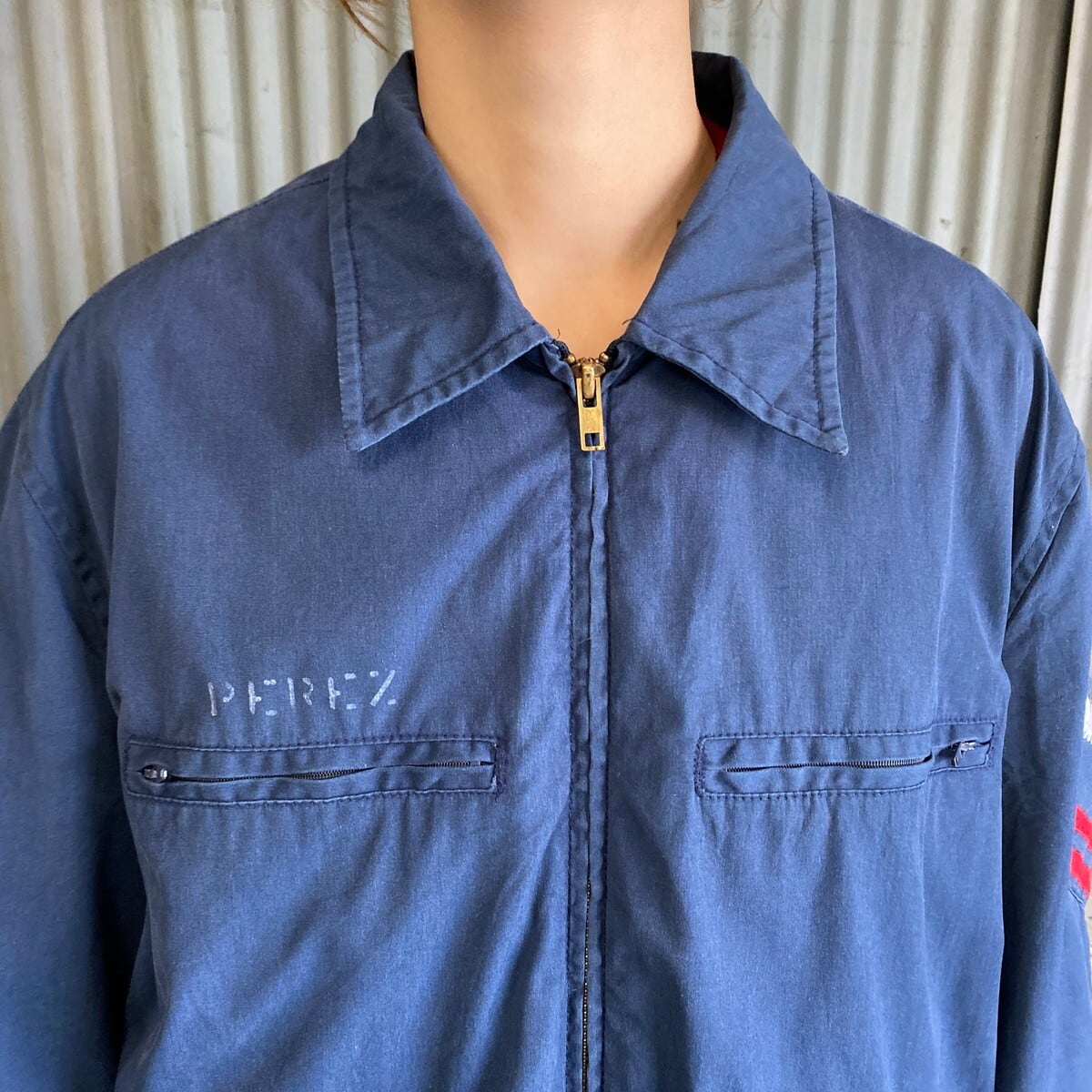 88年製 米軍実品 US NAVY ミリタリー ユーティリティー ジャケット