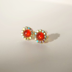 海花【Sunset】ピアス／イヤリング