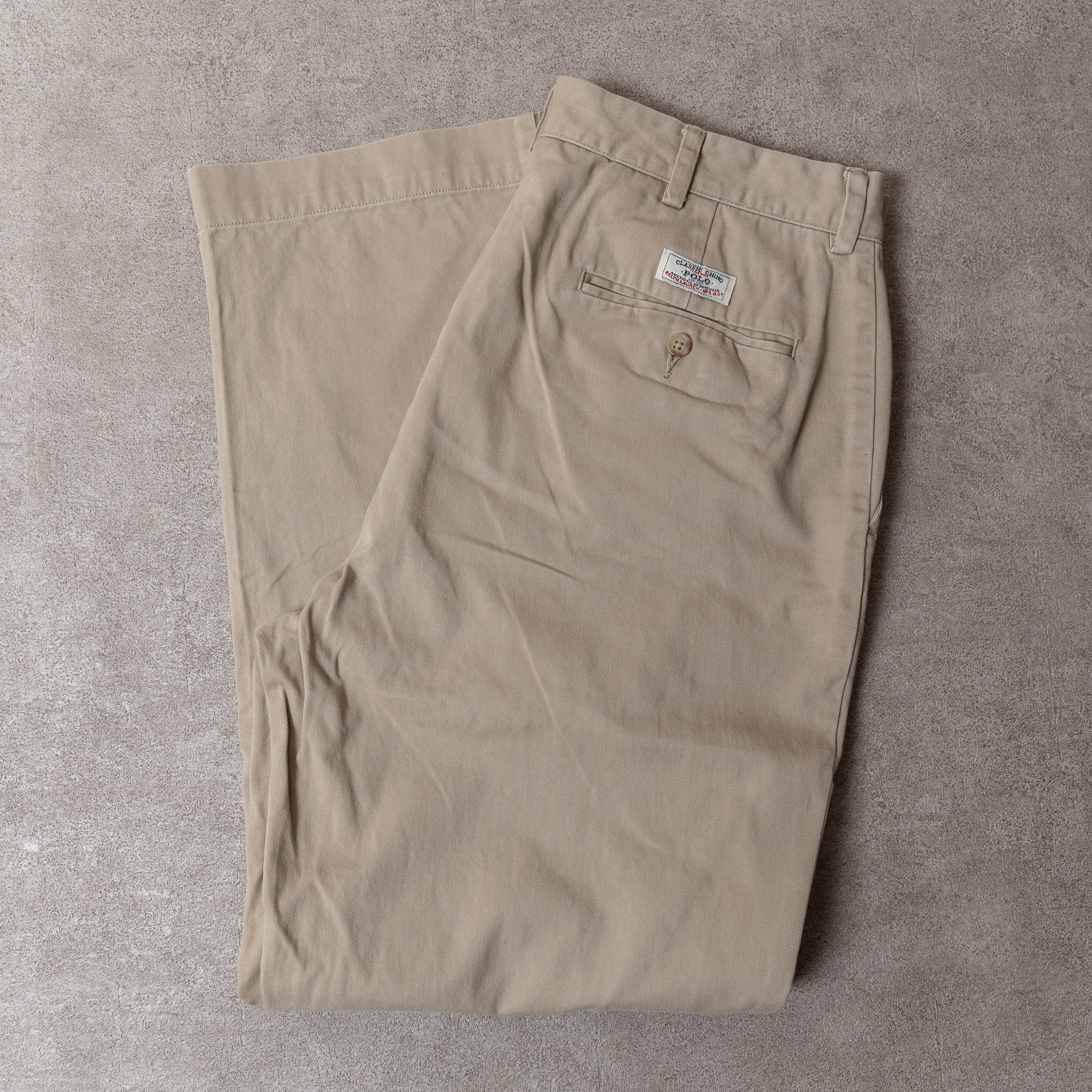 【W34】POLO by Ralph Lauren POLO CHINO ポロチノ ラルフローレン ユーズド No.123