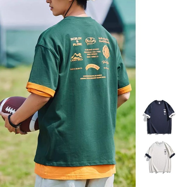 Back print tshirt M13196