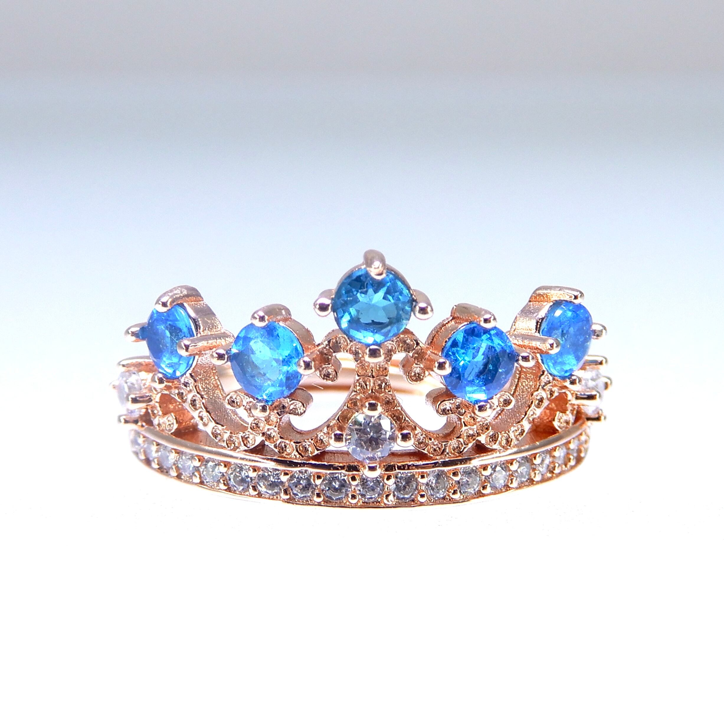 Princess Tiara Ring♦︎アパタイト♦︎PGカラー《0075》