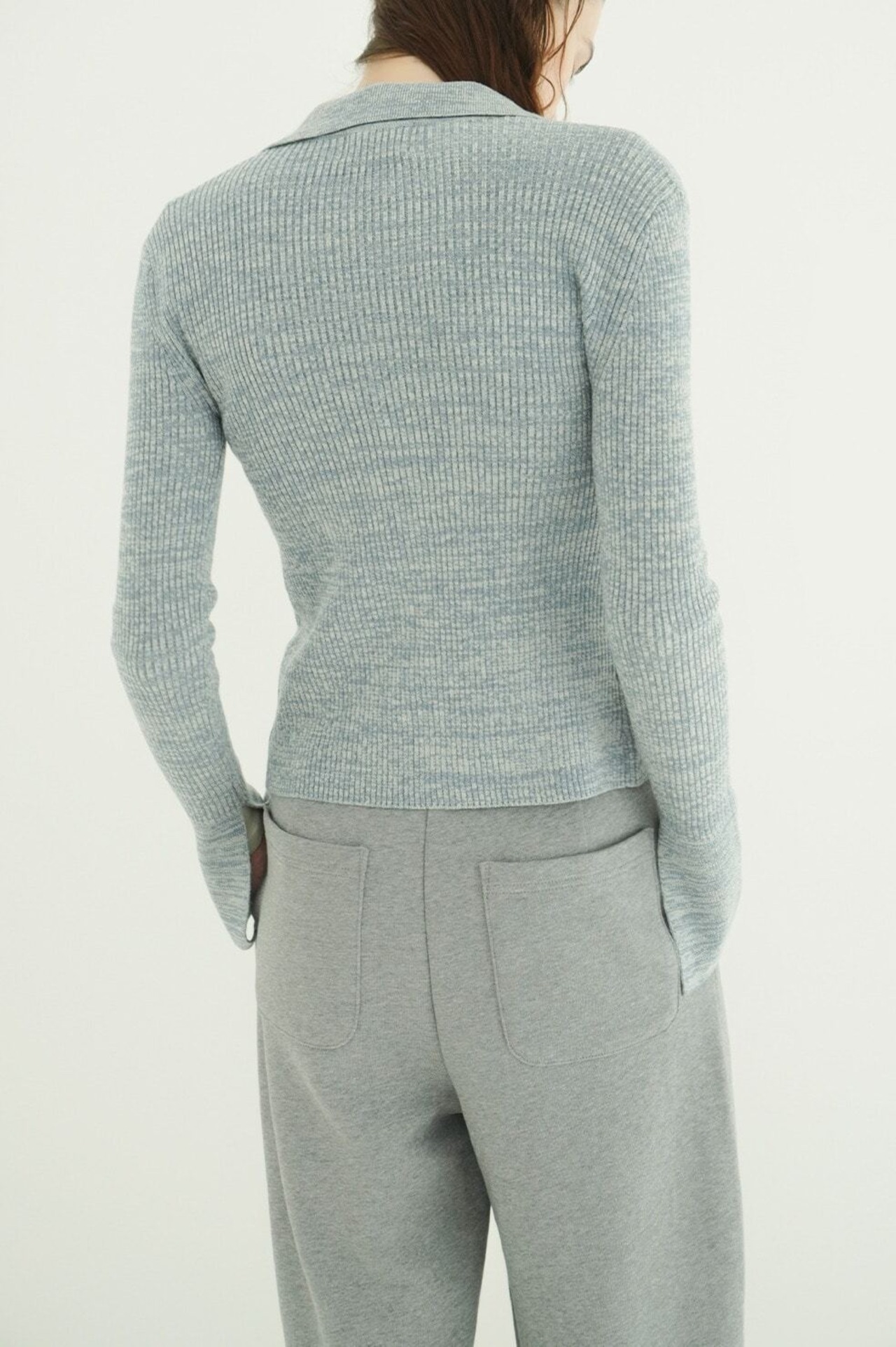 CLANE COMPACT RIB KNIT SHIRTS 3色展開
