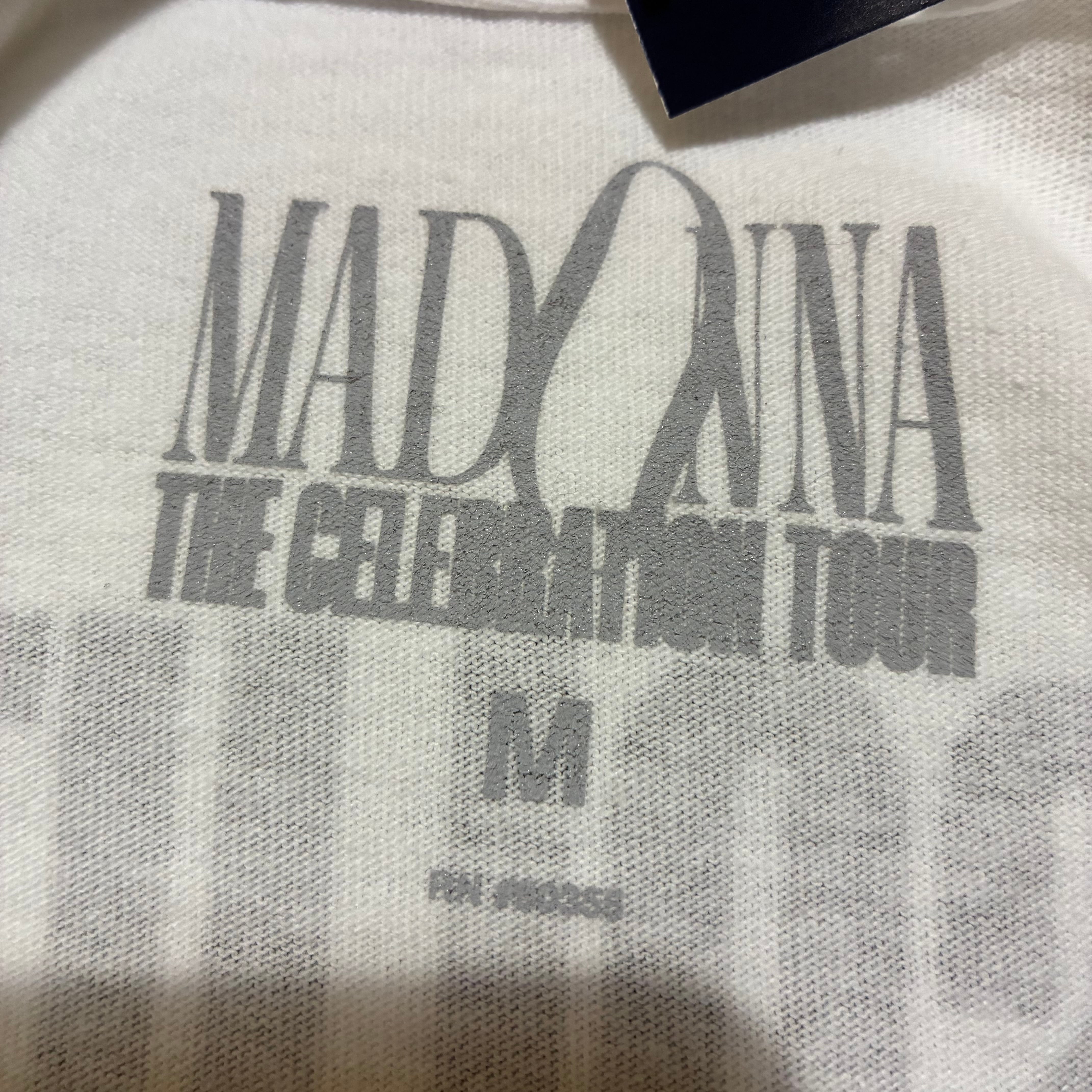 MADONNA マドンナ ツアーTシャツ 白 | 古着屋 the moon