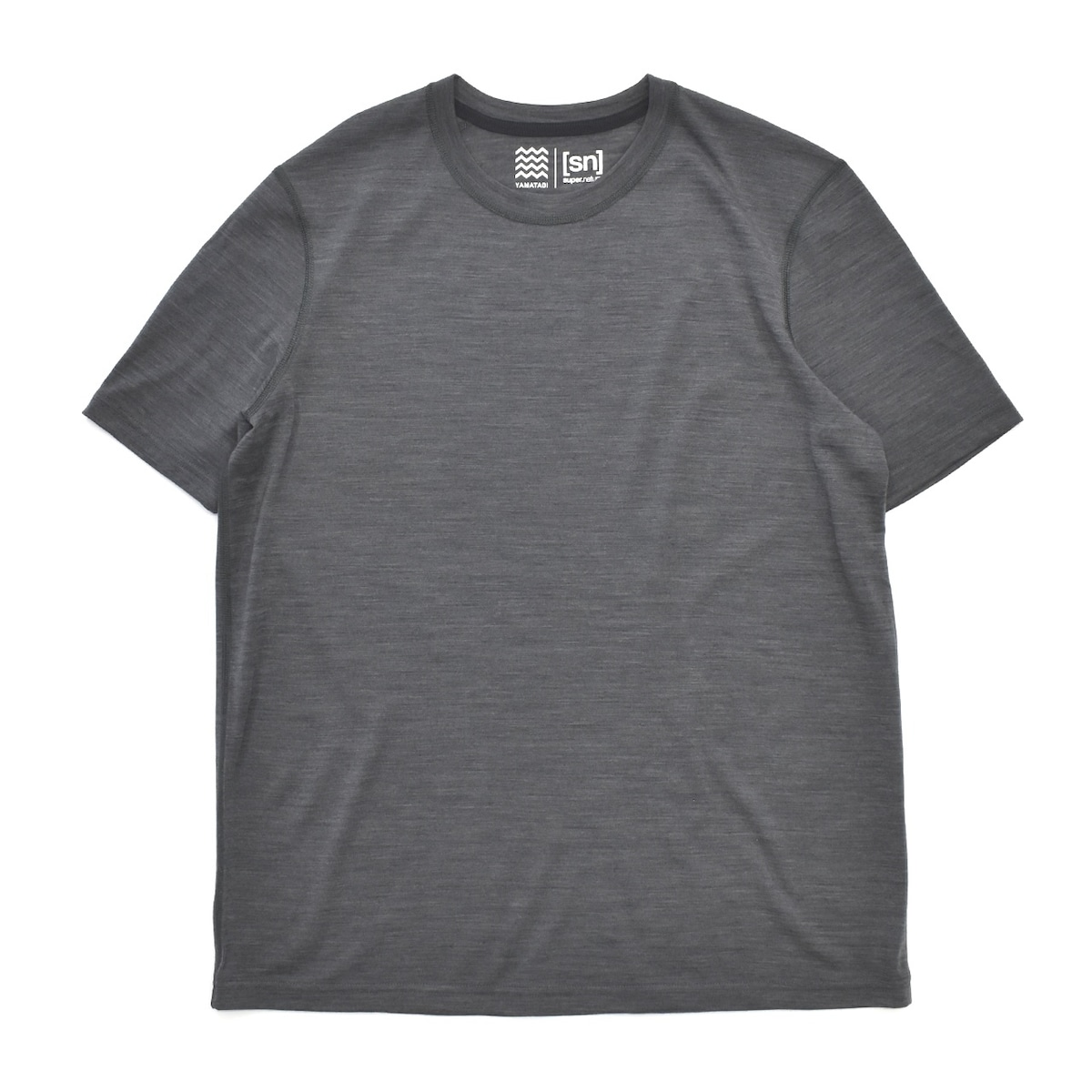 山旅×SN 速乾メリノウール・レギュラーフィット・Tシャツ（登山用ベースレイヤー） | 山旅