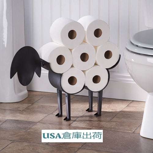 Toilet Paper Holder Sheepデザイン BestonStyle BestonStyle 輸入雑貨専門店