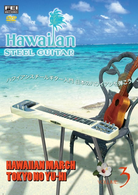 DV167 ハワイアンスチールギター入門Vol.3 日本のハワイアンを弾こう (ハワイアンマーチ・東京の夕陽)