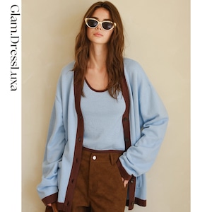 Color Block Knit Set/2color_T1586