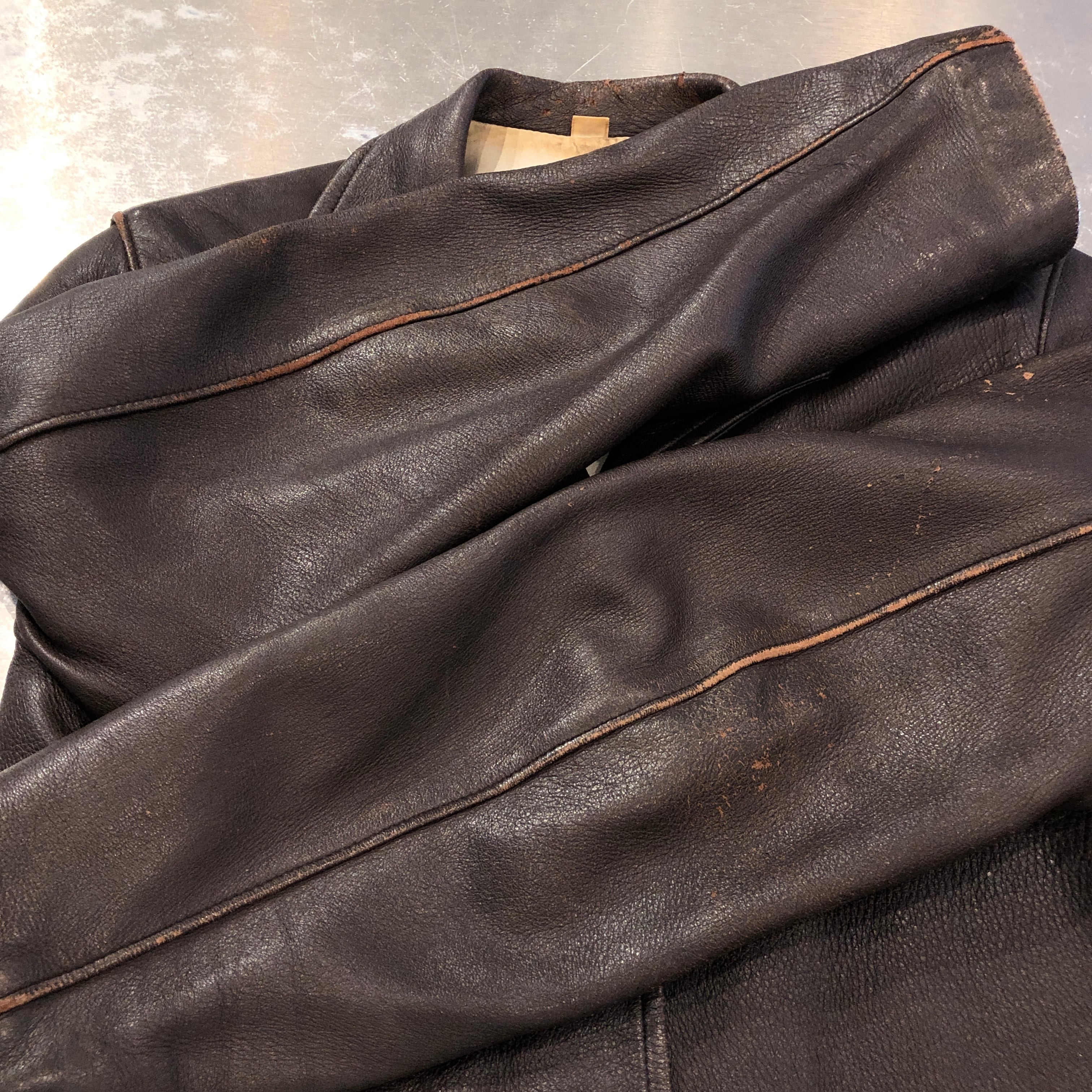 1960S MID WESTERN DEEPSKIN LEATHER JACKET | safarionline