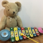 Sooty Songster Xylophone 　スーティの絵柄が描かれた　古いおもちゃの鉄琴